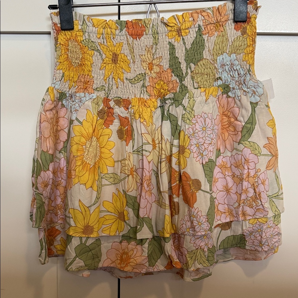 Apricot Lane floral skirt